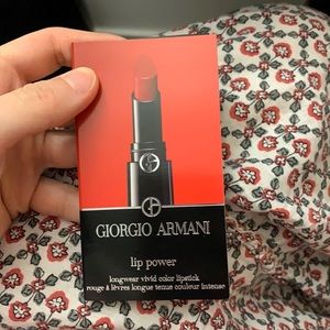 COPY - armani lip power sample